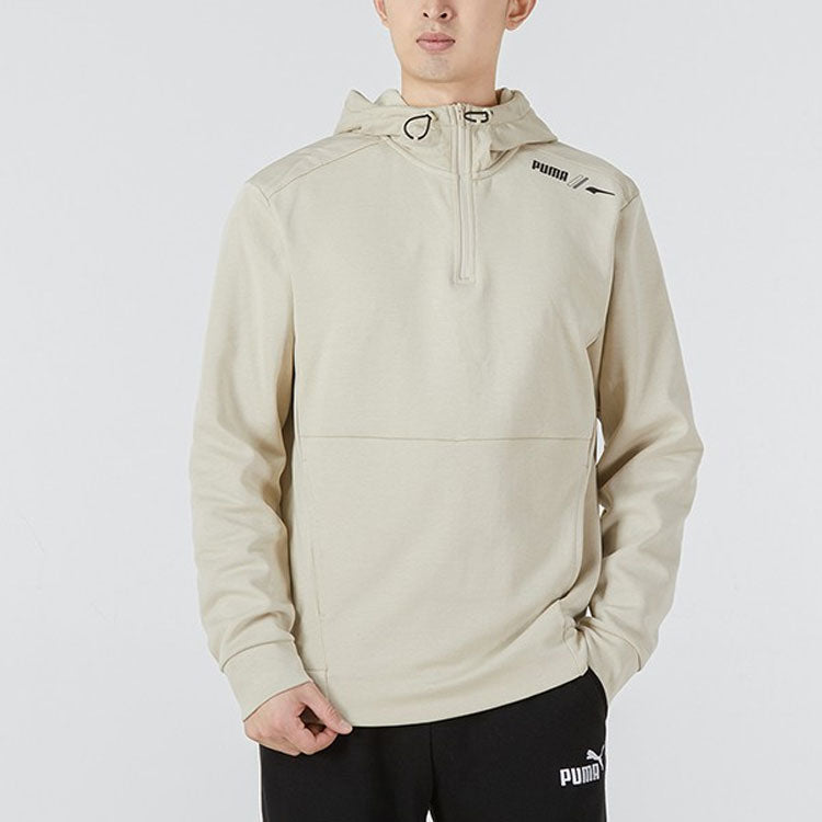 PUMA Half Zip Sweatshirt 'White' 849557-64