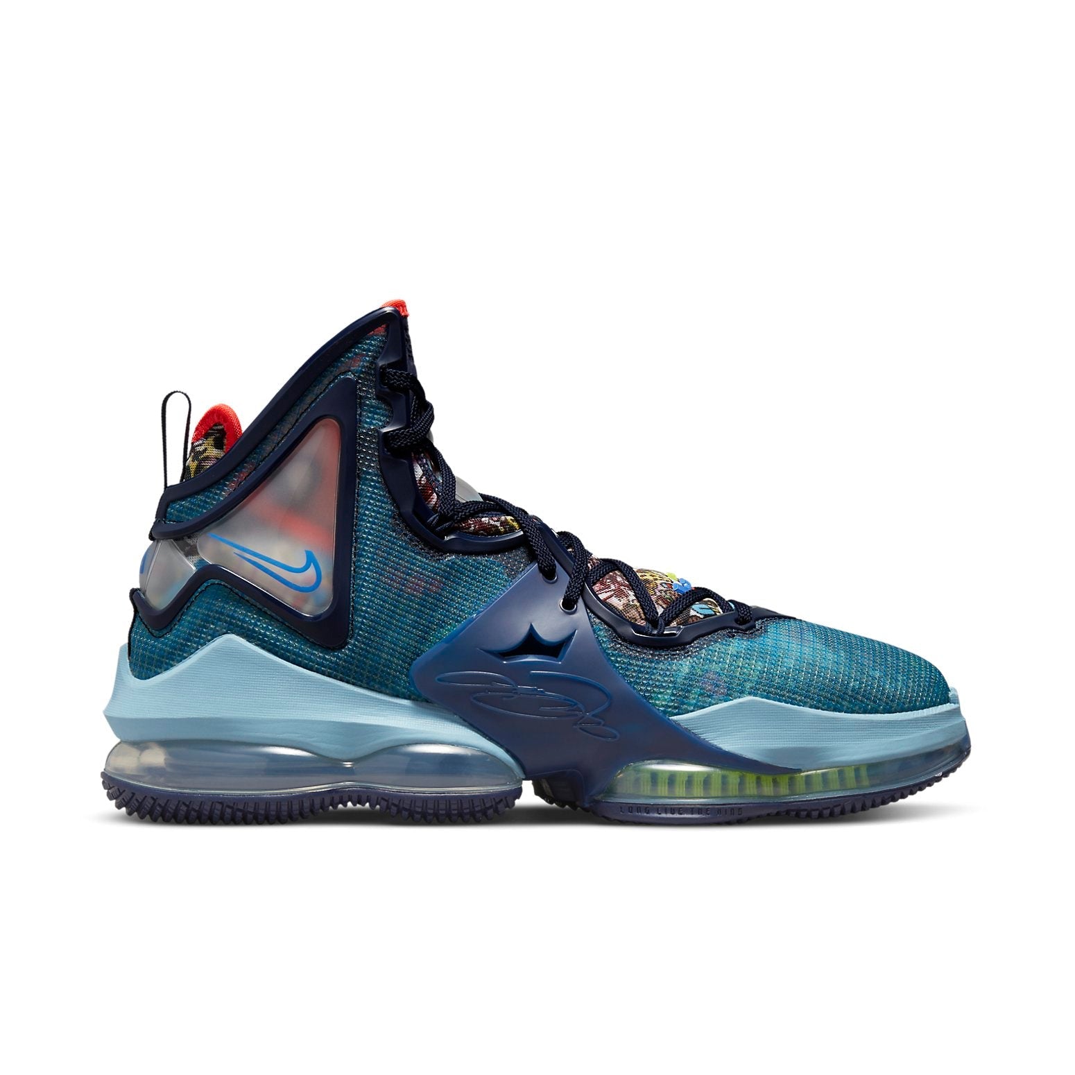 Nike LeBron 19 'Fast Food - Dutch Blue' CZ0203-400