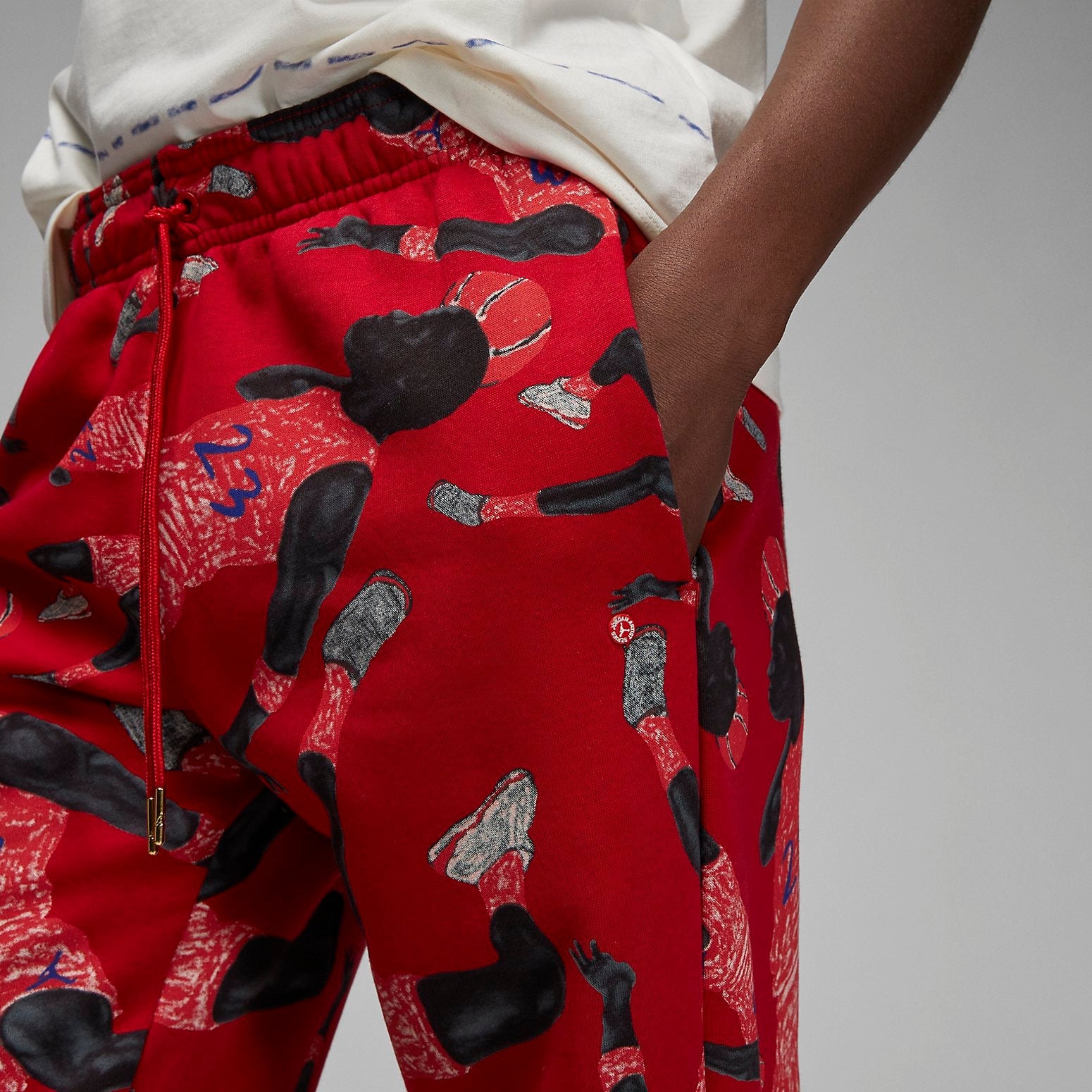 (WMNS) Air Jordan Artist Series by Parker Duncan Pants 'Red' DX0405-687