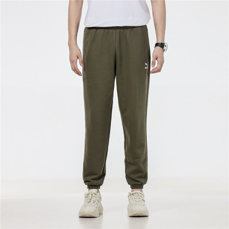 PUMA Classics Small Logo Trousers 'Olivegreen' 533118-44