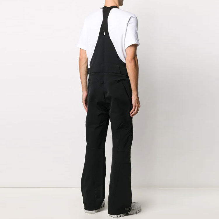 Off-White Micro Mark Straight Cargo Pants Loose Fit Black OMKF013F20FAB0011010