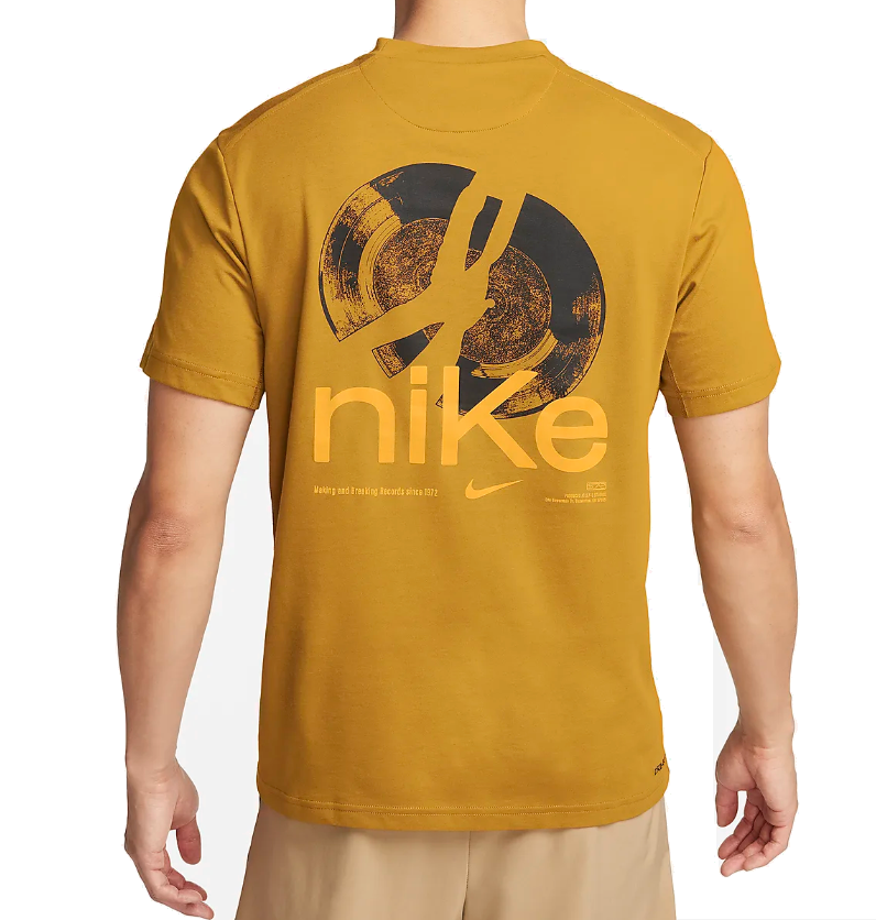 Nike Primary Studio '72 Dri-FIT Short-Sleeve Versatile Top 'Bronzine Sundial' FN3319-716