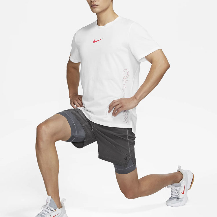 Nike Pro Dri-FIT Burnout Logo Tee DD1829-100