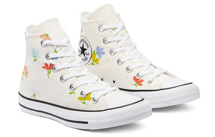 (WMNS) Converse Chuck Taylor All Star High Top 'Egret Black White' 570919C