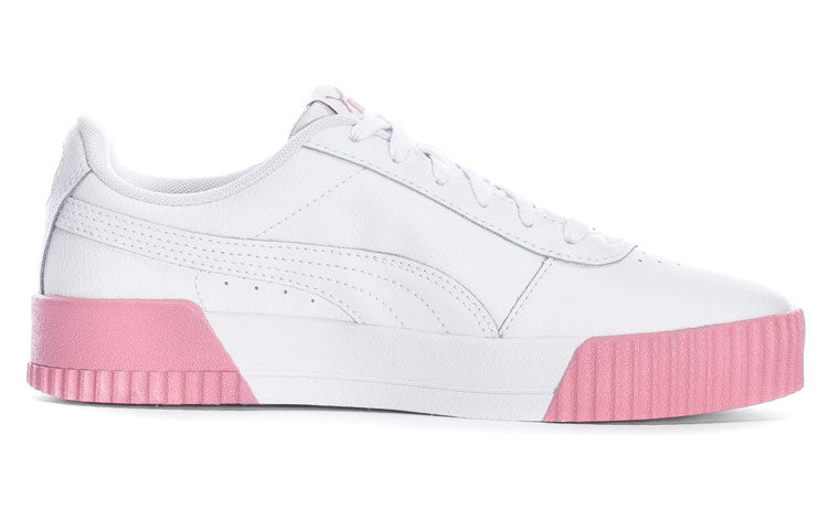 (WMNS) PUMA Carina Leather 'White Pink' 370325-37