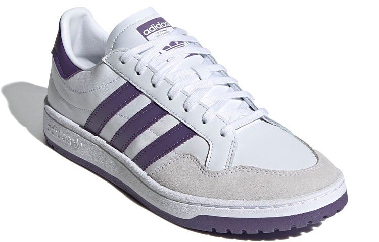 (WMNS) adidas originals Team Court 'Purple White Gray' EF6069