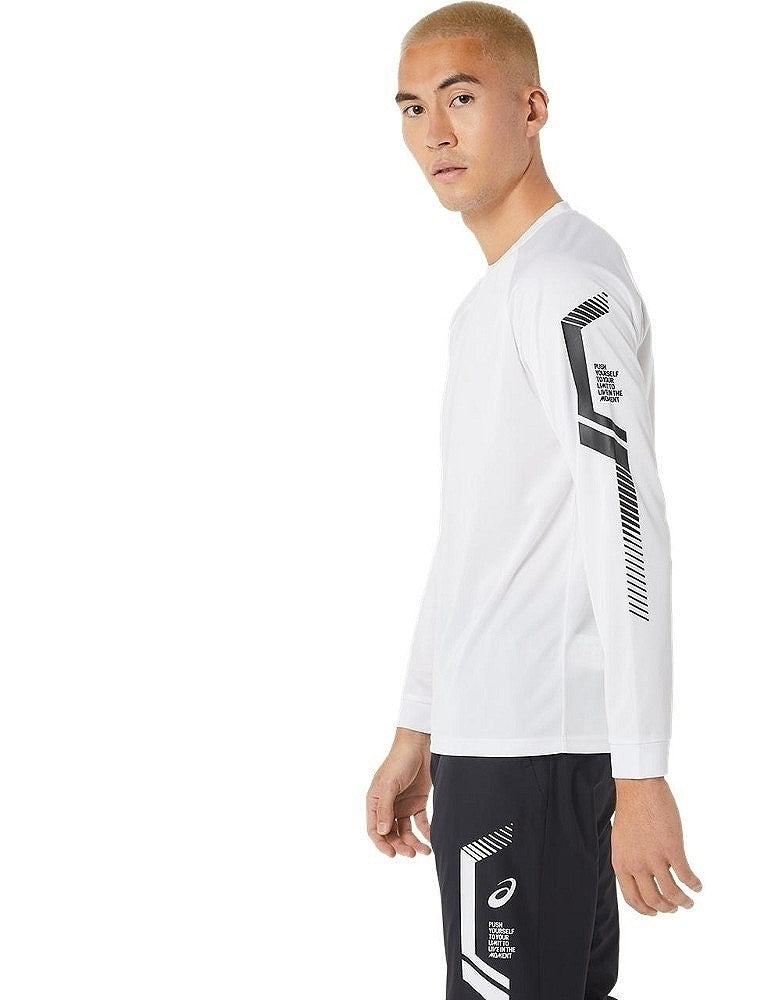 ASICS Logo Long Sleeves T-Shirt 'White' 2031D567-100