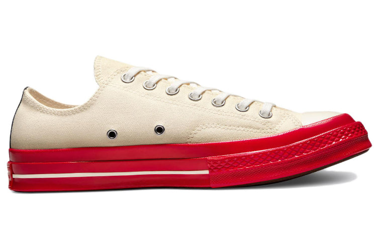 Converse x COMME des GARCONS PLAY Chuck 70 Low 'Pristine Red' A01796C