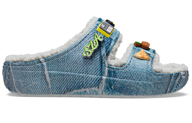 Crocs x SZA Classic Cozzzy Sandal 'Denim' 208327-90H
