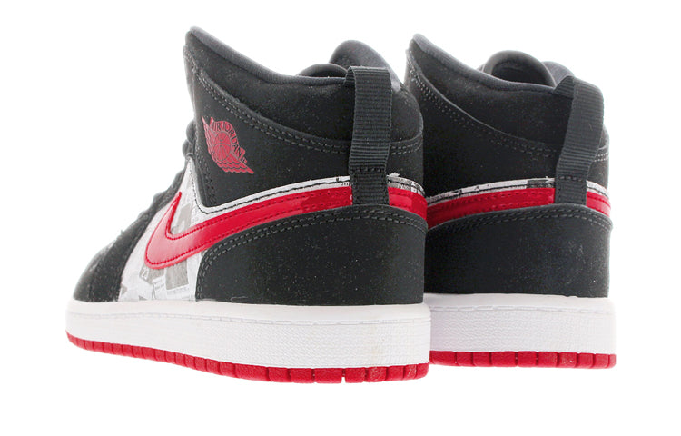 (PS) Air Jordan 1 Mid SE 'Newspaper Air Times' BQ6932-061