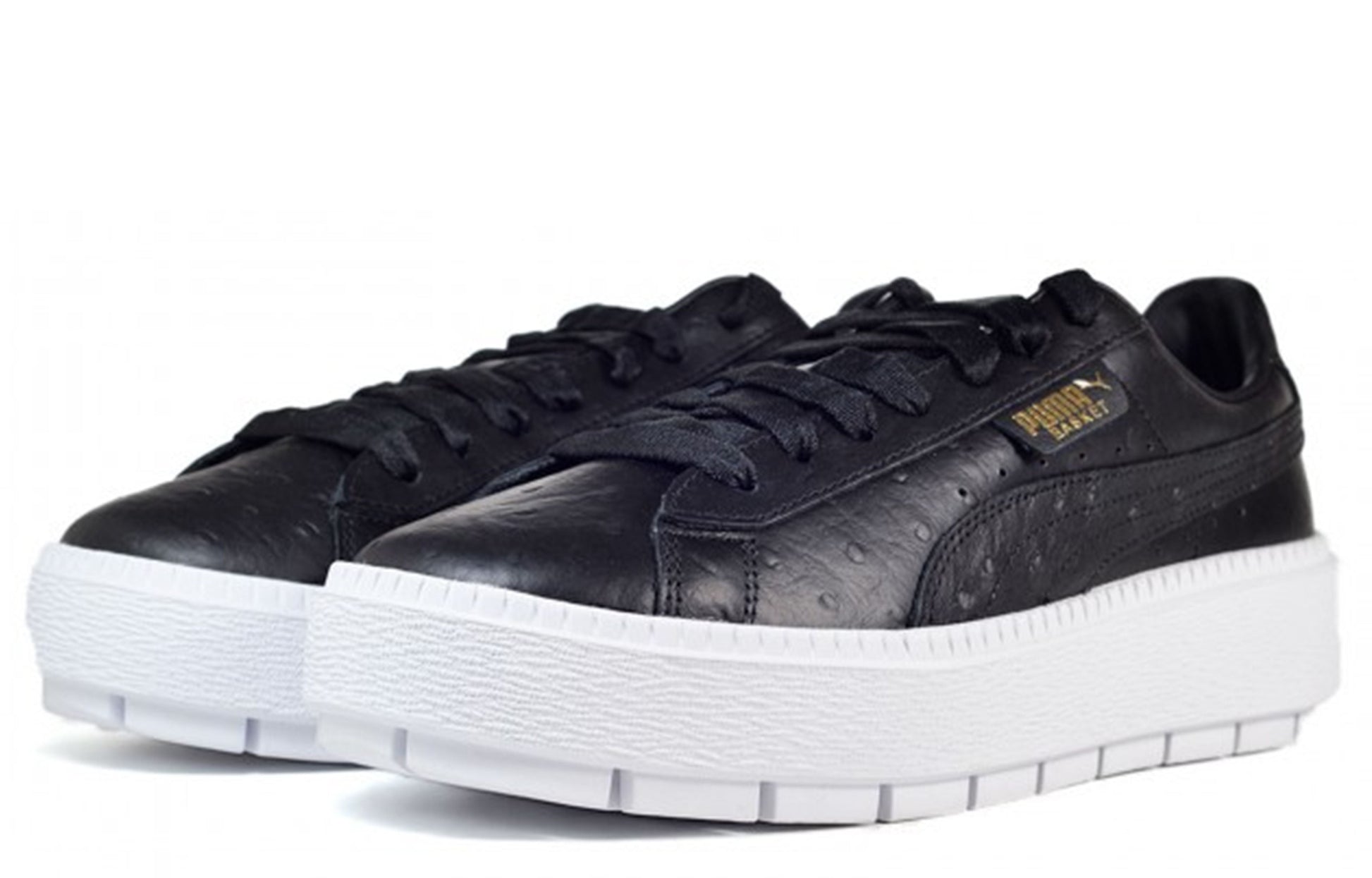 (WMNS) PUMA Platform Trace 'Black Ostrich' 366684-01