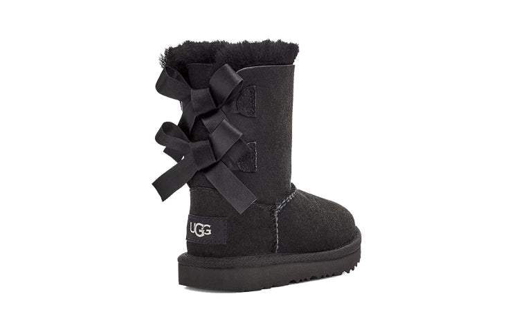 (TD) UGG Bailey Bow II Boot 'Black' 1017394T-BLK