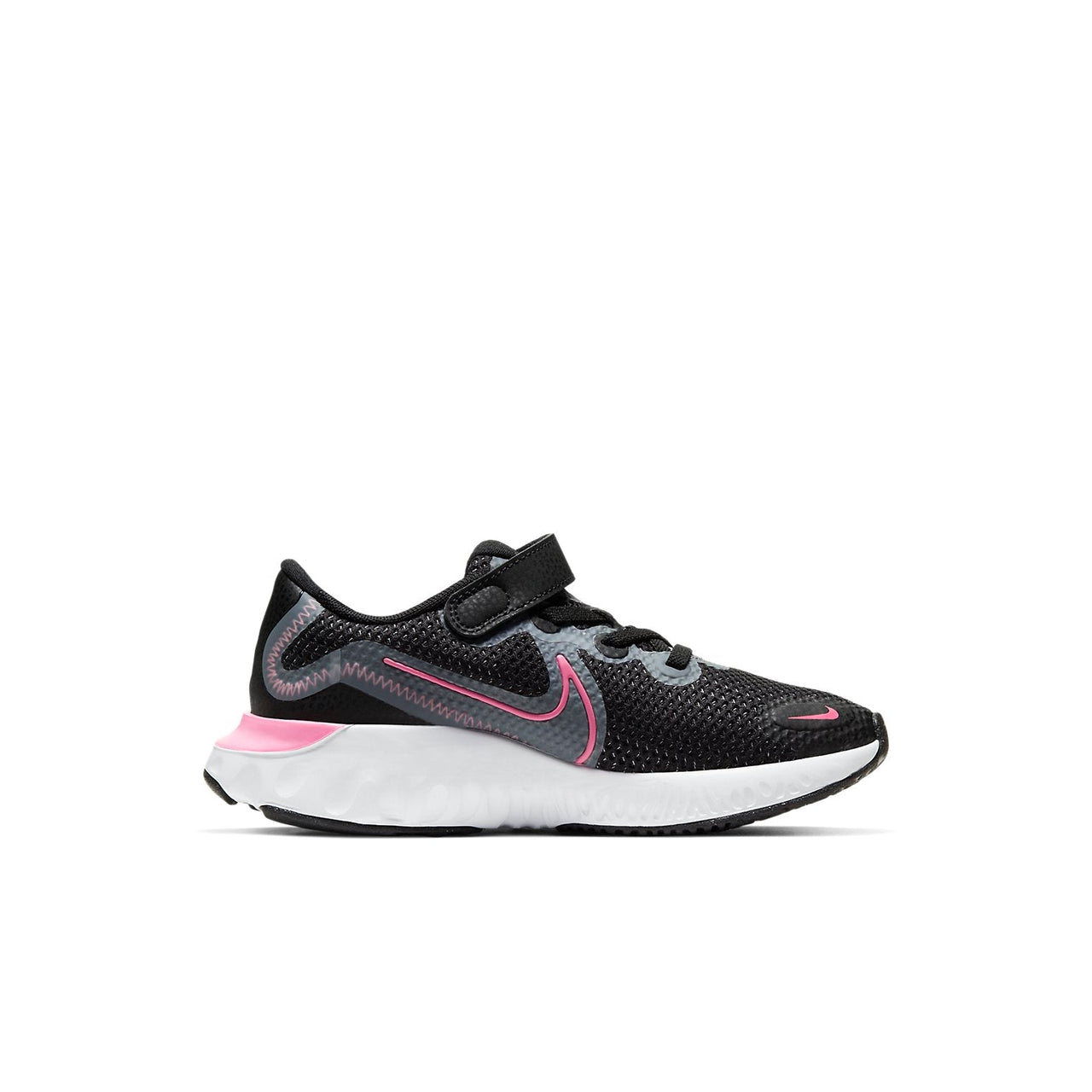 (PS) Nike Renew Run 'Black White Pink' CT1436-092