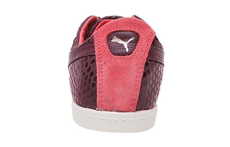 (WMNS) PUMA Lace Up Burgundy Textile Glyde Lo Hyper 357277-03