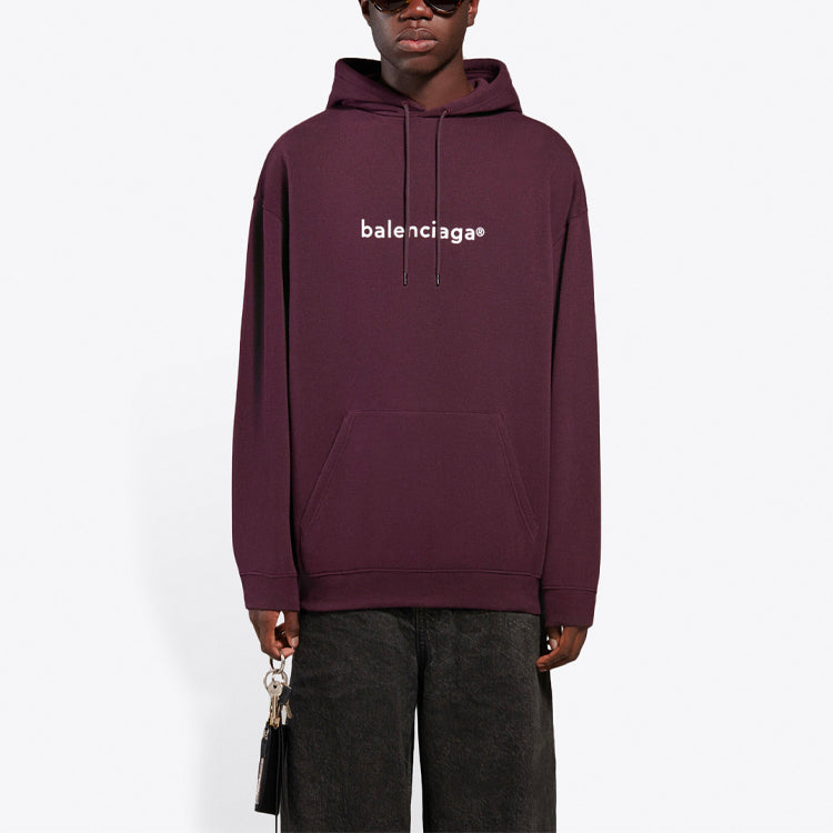 Men's Balenciaga SS21 Logo Purple 570811TJVA35182