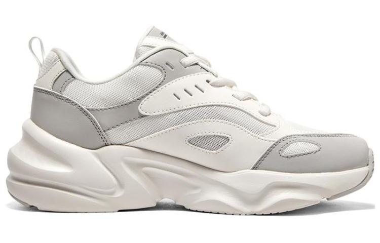 (WMNS) Skechers Bobs Bamina 2 'White Grey' 117363-OWGR
