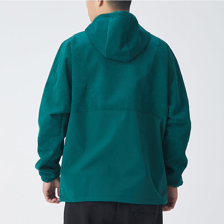 adidas Ub Anarok Warm Leisure Sports Windbreaker Jacket Men's Green GM4452