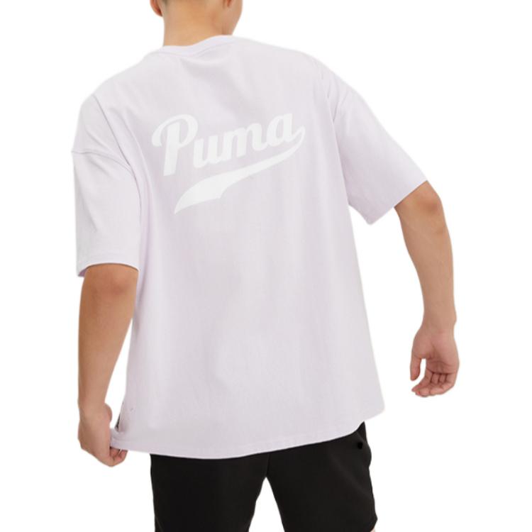 PUMA Logo Tee 'Pink' 537874-17