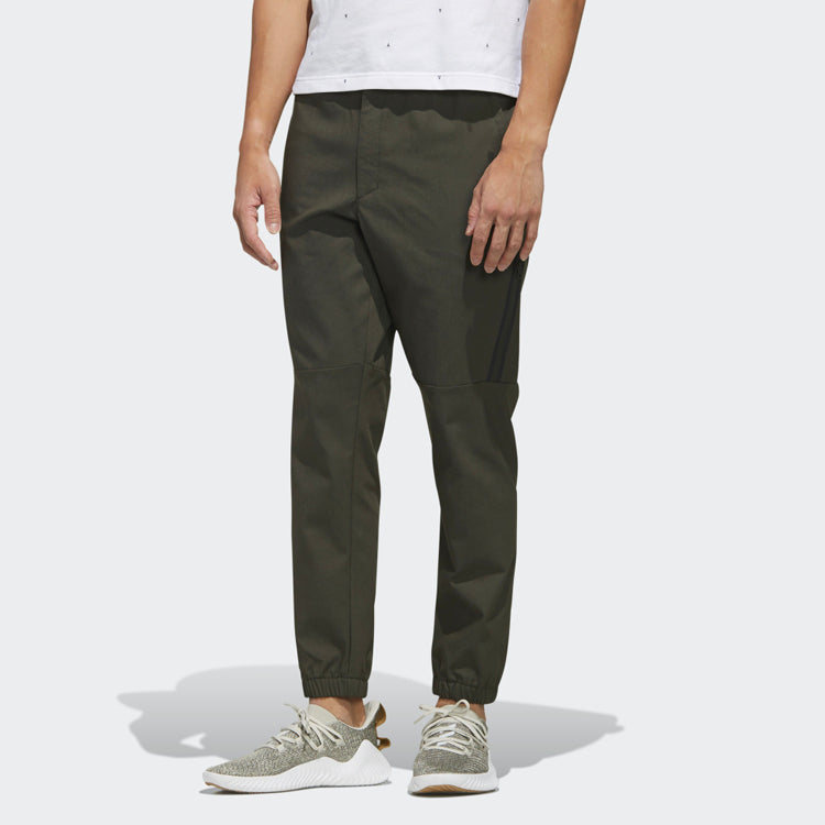 adidas AL PT TWILL Cone Slim Fit Bundle Feet Casual Sports Pants Brown FJ6763