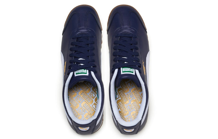 PUMA Roma Classic Gum Low-top Running Shoes Blue 366408-07