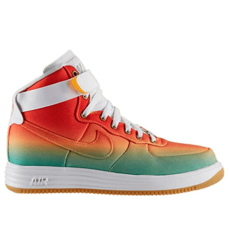 Nike Lunar force 1 High 'Turbo Green Light Crimson' 647902-300