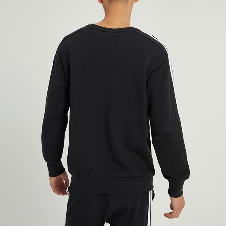 adidas Essentials French Terry 3-Stripes Sweatshirt 'Black' IC9317