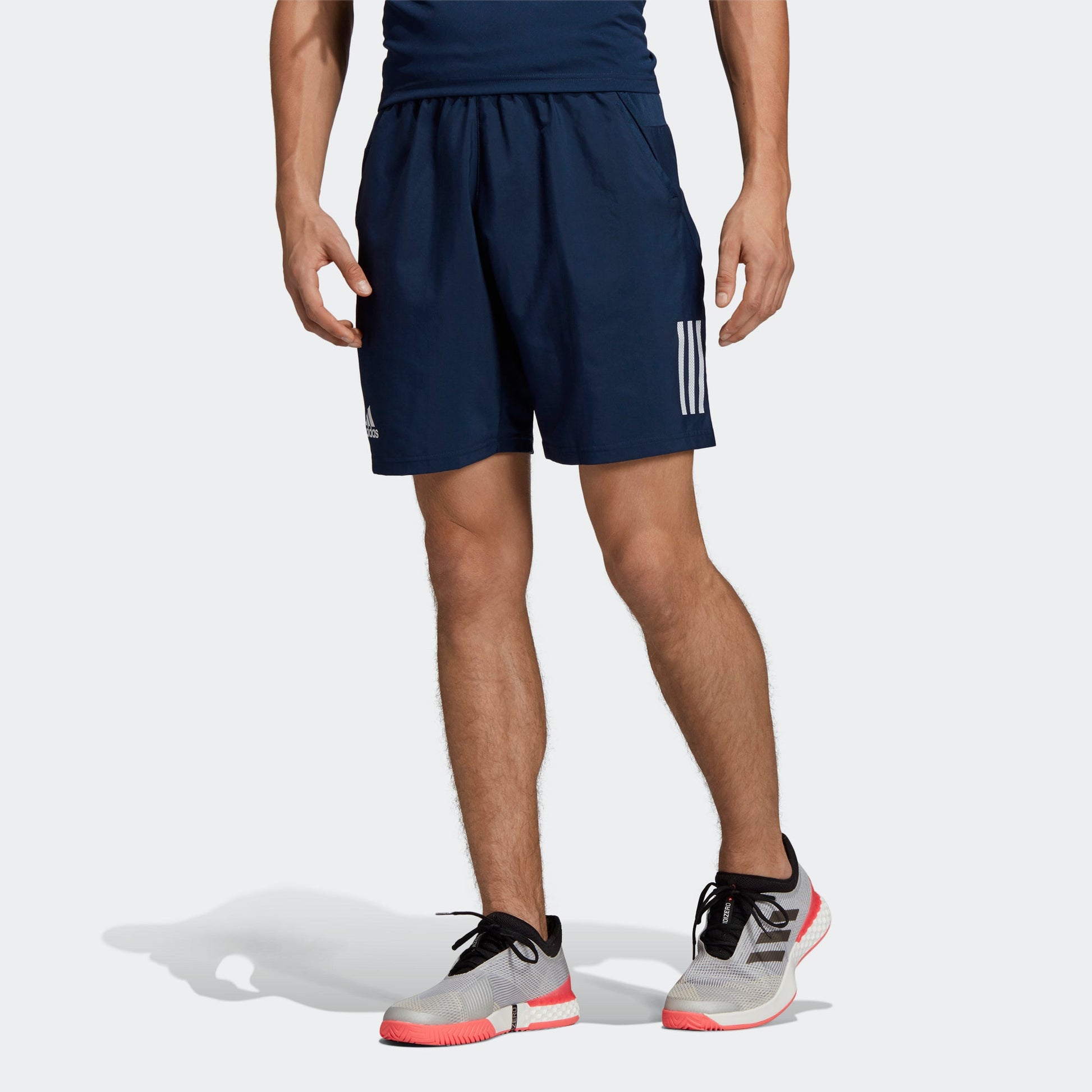 adidas Club 3str Short Tennis Ball Training Sports Short Pant Male Blue DU0875
