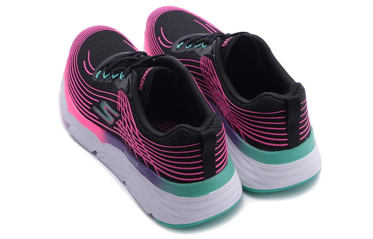 (WMNS) Skechers Max Cushioning Elite Low-Top Black/Pink 17699-BKMT