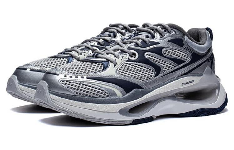 Li-Ning Exceed Infinity 3M 'Silver Grey Blue' AZGT003-1