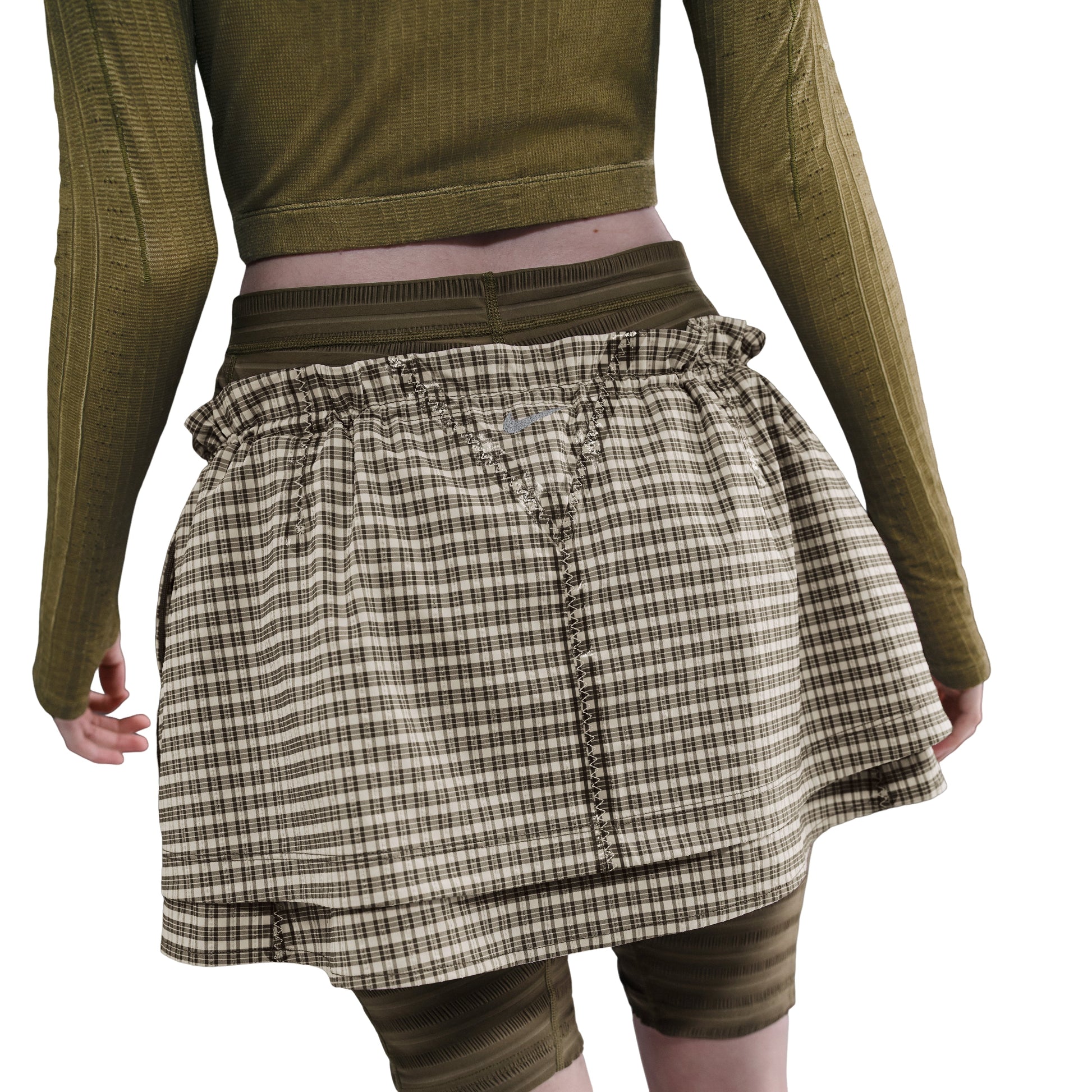 (WMNS) Nike x KNWLS Joan Skirt 'Yukon Brown' HQ4248-249