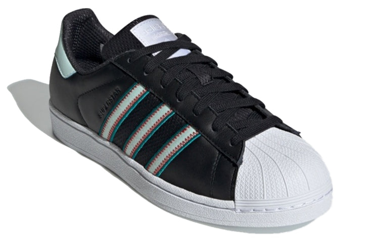 adidas originals Superstar Black Green BD7417