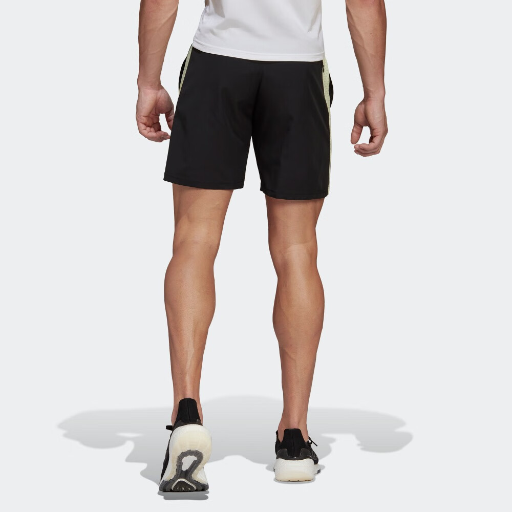 adidas Own the Run Shorts 'Black White' HE9259