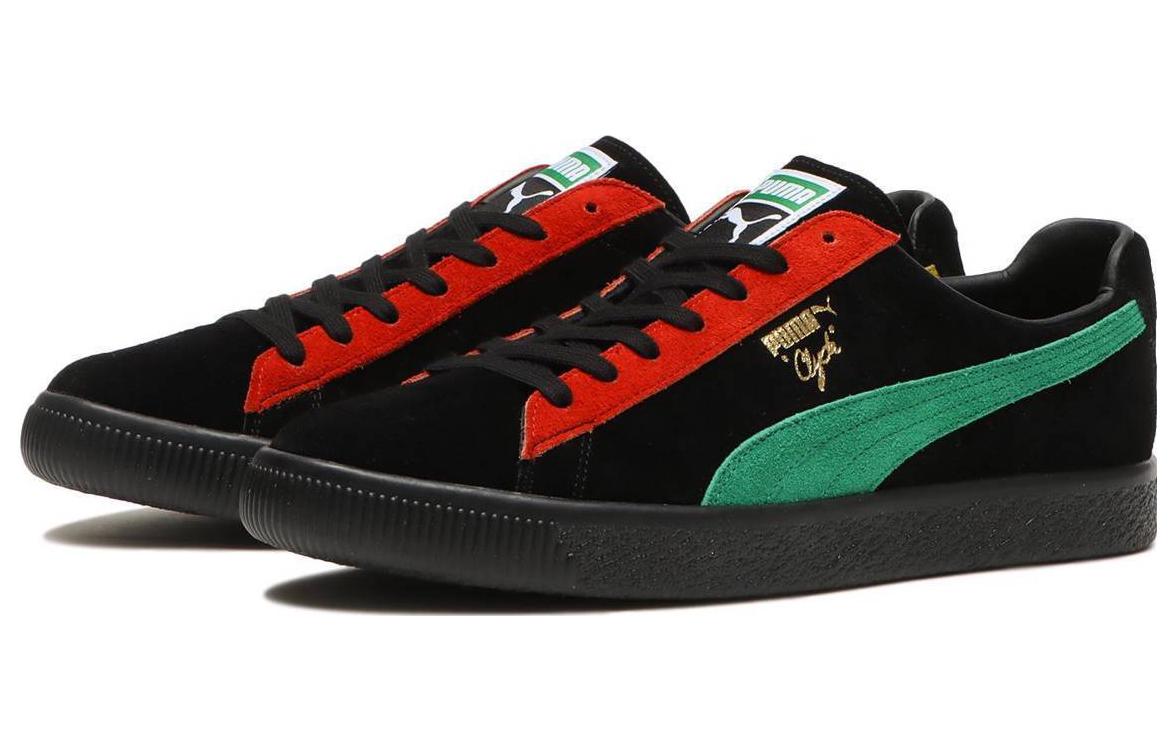 PUMA Clyde MIJ Rc Gs 'Black Green' 394398-01