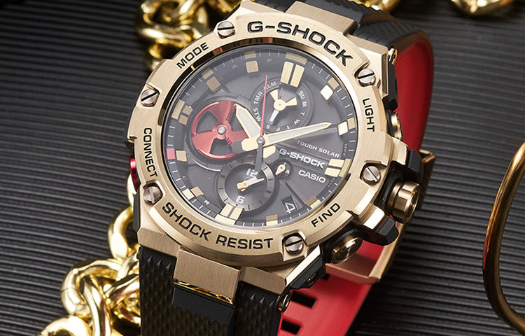 CASIO G-Shock G-Steel 'Black Gold' GST-B100RH-1APR