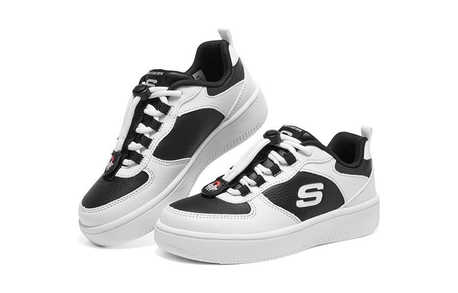 (GS) Skechers Sport Court 92 'White Black' 405232L-WBK