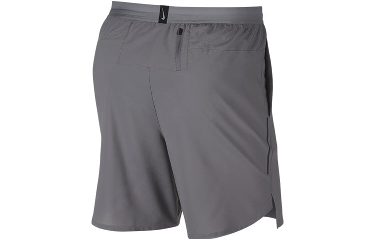 Men's Nike Flex Stride 7 Running Gray Shorts AJ7780-056