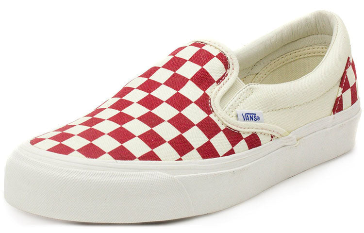 Vans OG Classic Slip-On LX 'Red Checkerboard' VN0A32QNP4H