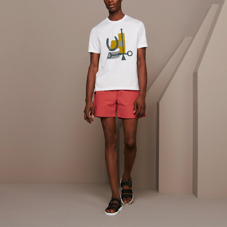 HERMES SS21 T-Shirt 'White' H047910HA90