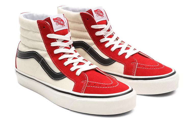 Vans SK8-HI 38 DX 'Anaheim Factory - White Red' VN0A38GF4UK