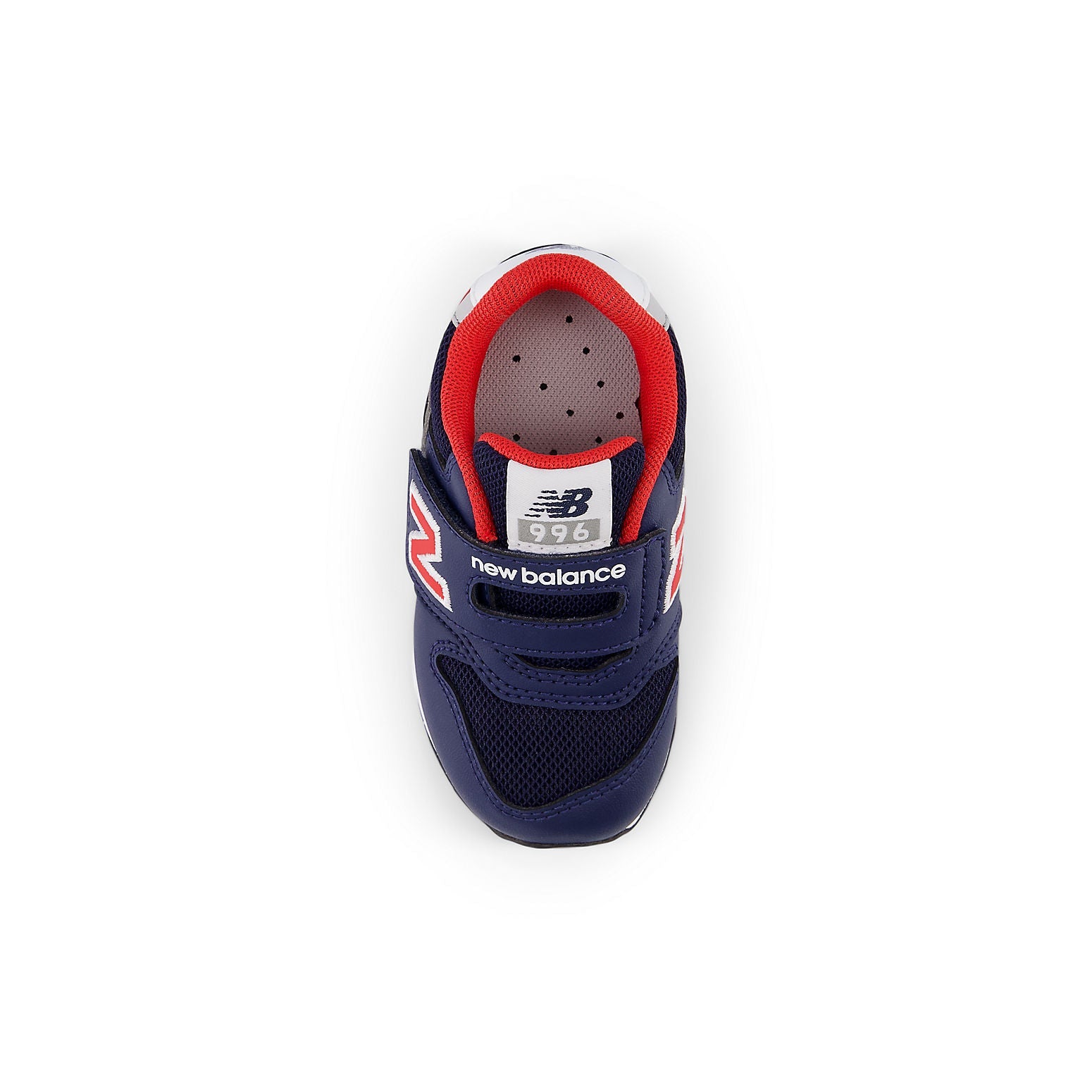 (TD) New Balance 996 Hook & Loop 'Navy Blue Red' IZ996EB3