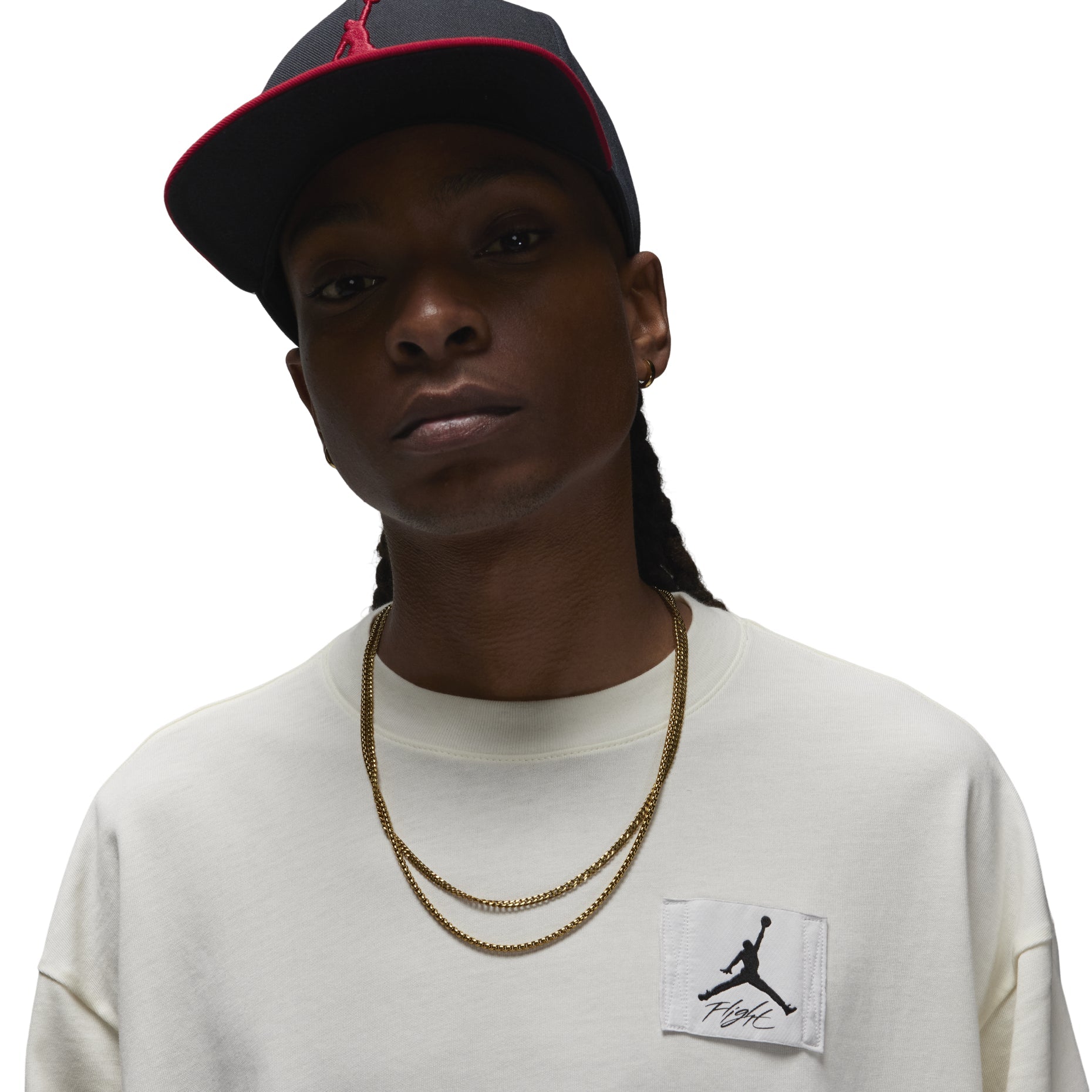 Air Jordan Flight Essentials Oversized T-shirt Asia Sizing 'Summit White' DZ7314-133
