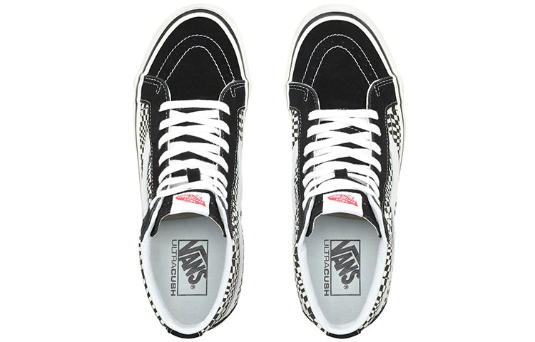 Vans SK8-HI 38 DX 'Warp Check - Black White' VN0A38GFVMY