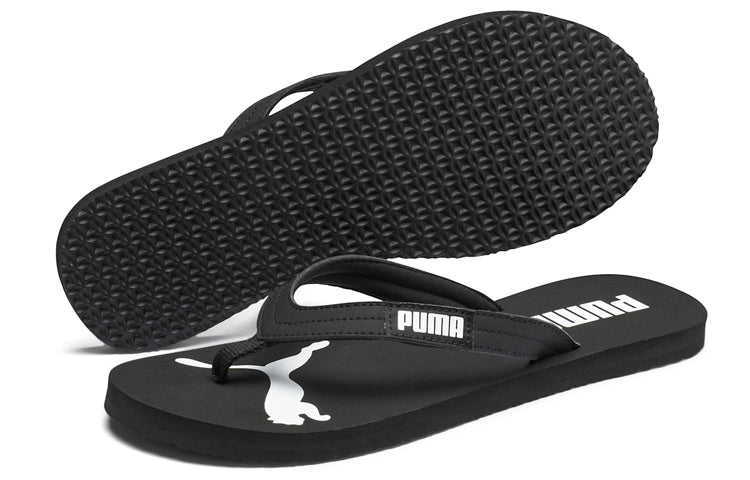 (WMNS) PUMA Cosy Flip Sandals Black 370290-04