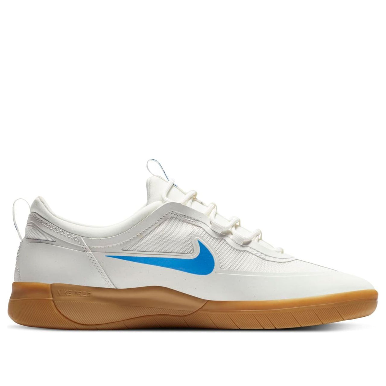 Nike Nyjah Free 2 SB 'White Light Photo Blue Gum' BV2078-101