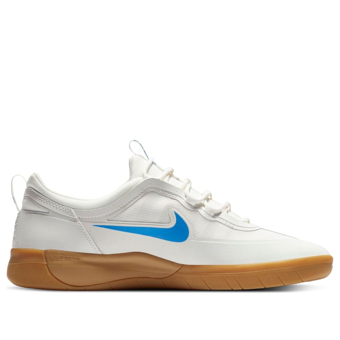 Nike Nyjah Free 2 SB 'White Light Photo Blue Gum' BV2078-101
