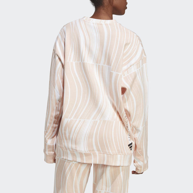 (WMNS) adidas by Stella McCartney TrueCasuals Graphic Sweatshirt 'Beige' HS0986