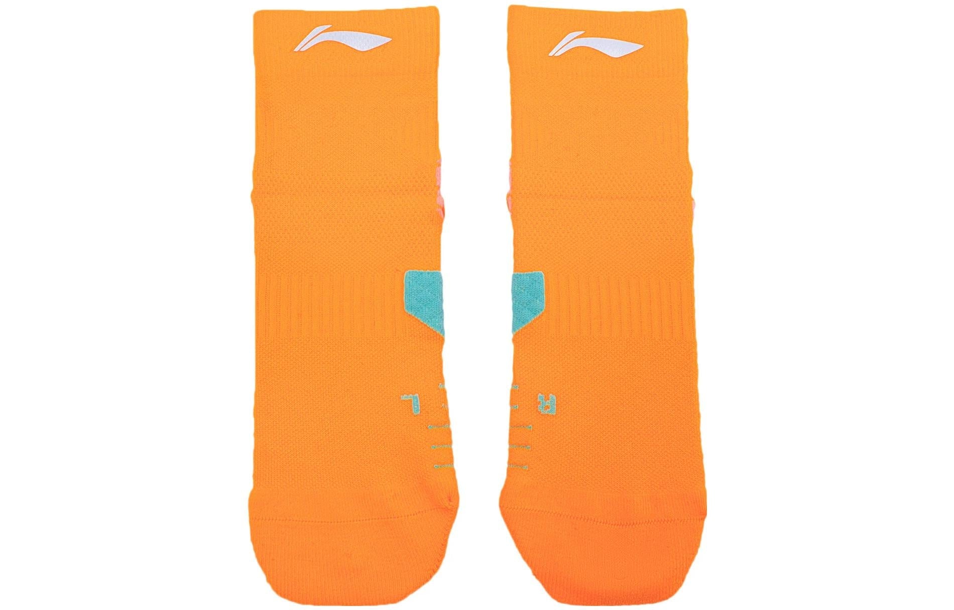Li-Ning Cushion Ankle Socks 'Orange' AWST103-9
