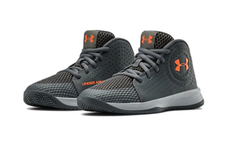 (PS) Under Armour Jet 2019 Gray/Orange 3022122-101