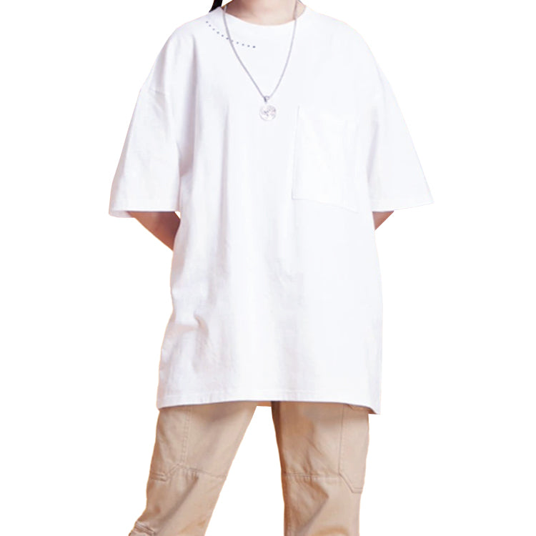 Converse FW20 Basic Round Neck Short Sleeve Couple Style 'White' 10021417-102