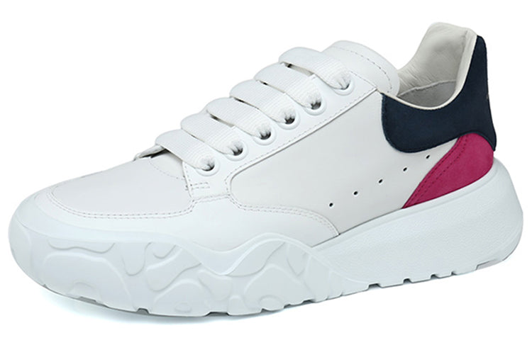 (WMNS) Alexander McQueen Court Trainer 'Navy Pink' 633915WHZ9B9717